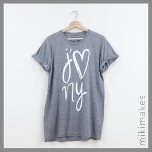 Sincerely Jules Gray Short Sleeve Tee